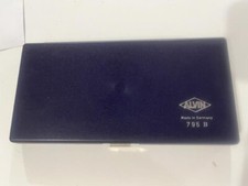 Ensemble d'instruments de dessin de précision vintage Alvin 795 B Basic-Bow fabriqué en Allemagne