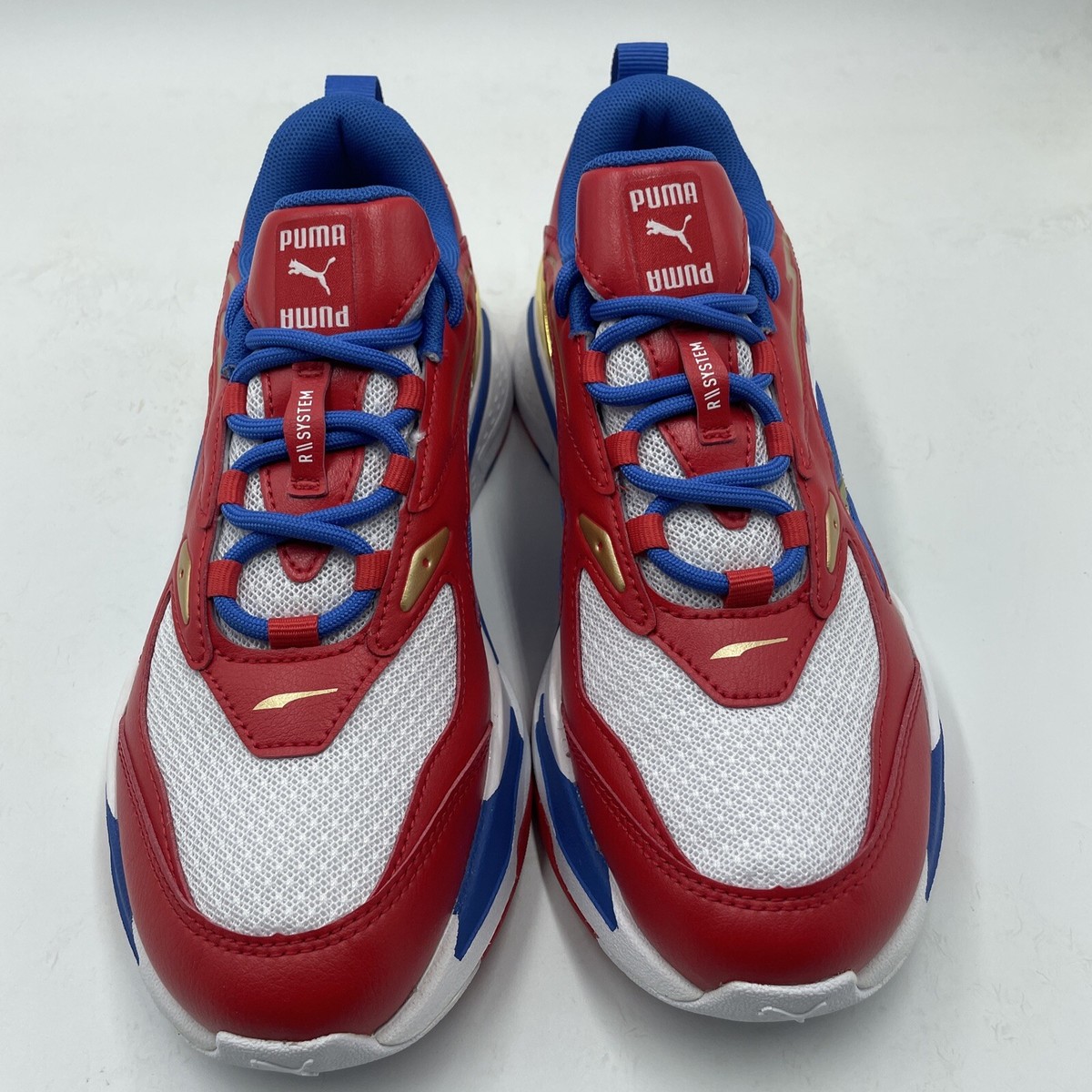 PUMA RS-Fast RWB JR Boys' Sneakers White / Red / Blue / Gold