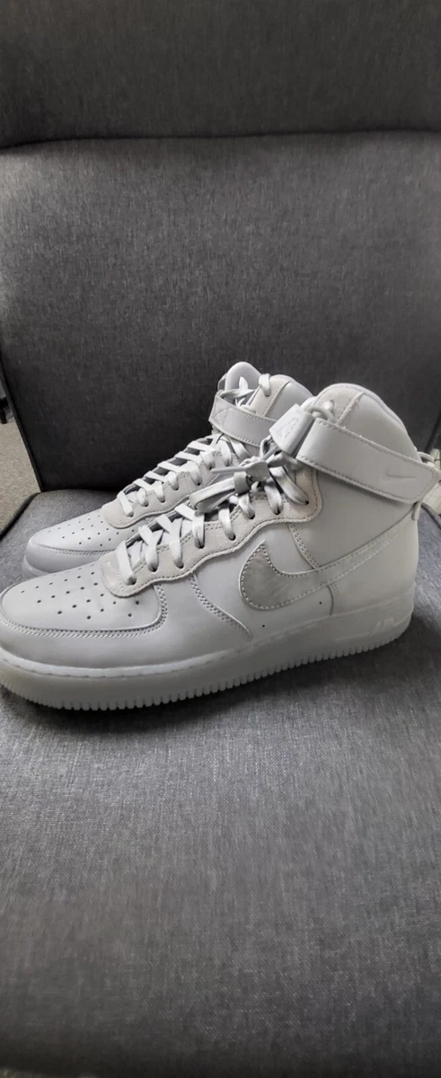 Nike Air Force 1 Premium 'wolf Grey' in White