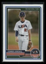 2023 Panini USA Baseball Stars & Stripes #8 Stunner Gonzales
