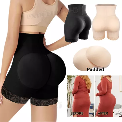High-Waisted Padded Body Shaper Panty Butt Lift Big Booty Hip Enhancer Underwear - Bild 1 von 36