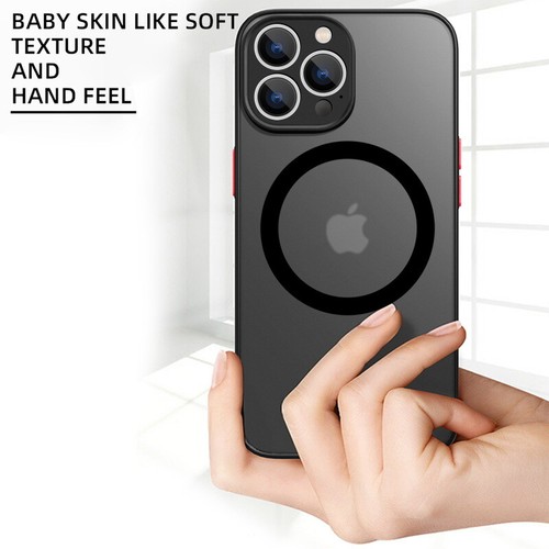 Coque Magsafe pour iPhone 16 15 Pro Max 14 11 13 12 11 Coque acrylic anti-chocs - Photo 6 sur 24