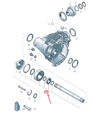 Essieu Volkswagen TRANSPORTER