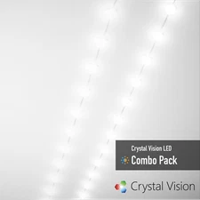 Crystal Vision Ceiling LED Light Kit Provided by Samsung w/ Dimmer Controller