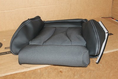Genuine Audi A3 8v Left Front Black Silver Leather Sports Seat  