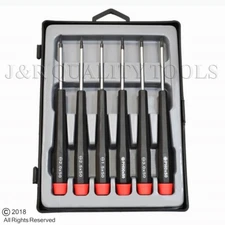 7PC PRECISION SCREWDRIVER SET MAGNETIC TIPS 