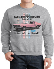 Ford Mustang Sweatshirt Crewneck Ford Mustang Accessories Gifts Shirts