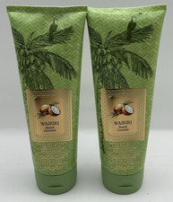 NEW Bath  Body Works Waikiki Beach Coconut Body Cream 2pc Set Full Size 16oz