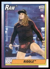 2021 Topps Heritage WWE #37 Matt Riddle wrestling card