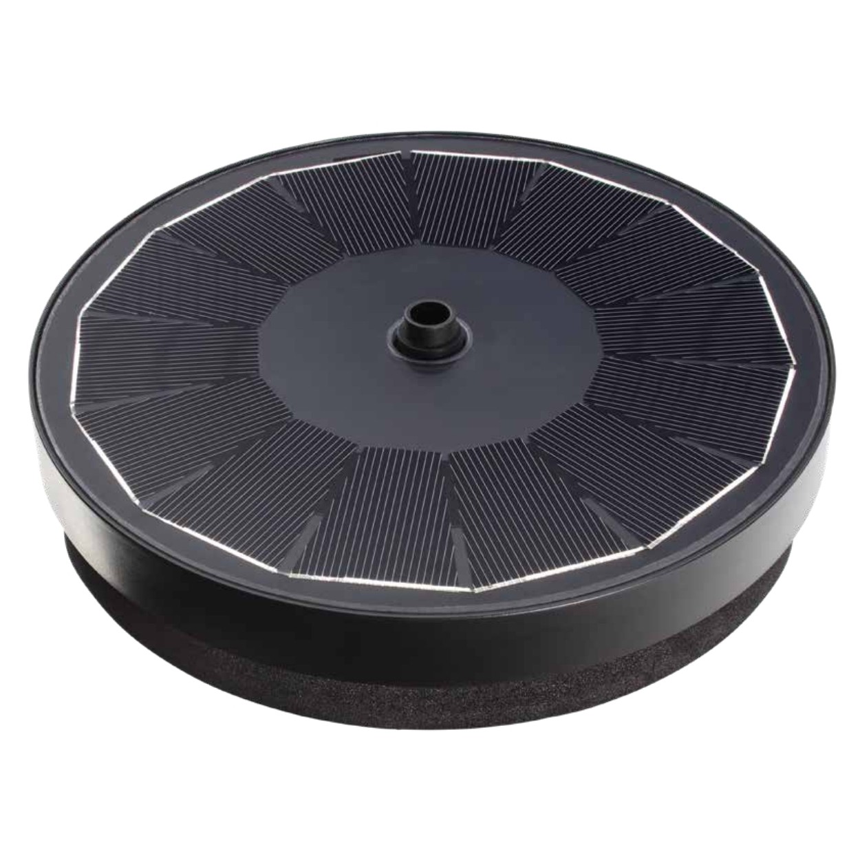 Blagdon Liberty Solar Floating Fountain Pump for Small Ponds, Water Features, Bird Baths, with Crystal Glass Panel, Five Fountain Displays, All Fittings Included, Max Flow Rate 180 ltr/hr, 2.2 Watts - Image 2