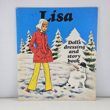 Vintage Lisa Paper Doll Book Uncut Doll's Dressing and Story Book Murrays Hollan