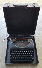 RARE 1940's Vintage Remington Envoy Typewriter W/ Original Case | Sold AS-IS thumbnail