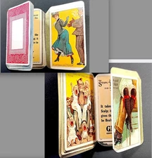 Victorian Trade Card "Deck" Novelty STD Itch Cure Dandruff Hair Risque SR.M.std