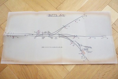 Butts Junction Stellwerk Eisenbahn Planplan Signal Schallplattengesellschaft