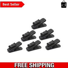 1 Inch Earbud Clips - Lightweight Eco-Friendly Cable Organizers, Pack of 6