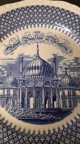Vtg Mason’s Patent Ironstone China England The Royal Pavilion At Brighton Plate - Picture 3 of 5