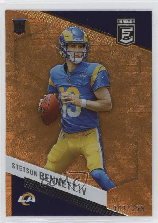 2023 Panini Donruss Elite Rookies Orange 89/399 Stetson Bennett IV #182 0nr3