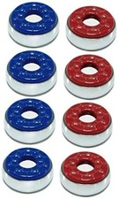 Indoor Shuffleboard Pucks - Set of 8 - Home Games Dia 2-1/8 53mm 2-1/8 53mm
