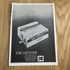 CAMS106 MAGAZINE ADVERT 11X8 KODAK EKTACHROME 160 SOUND MOVIE FILM