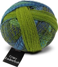 Zauberball®Crazy 100g Schoppel  Farbe 2136_ Der Lenz ist da! Sockenwolle 4-fach