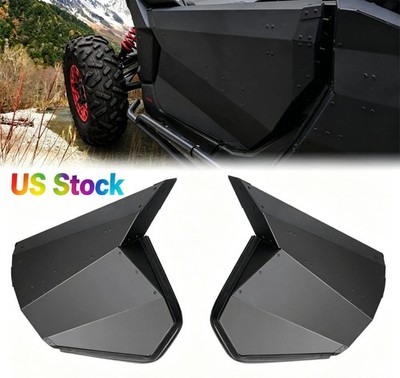 CPOWACE Aluminum Front Doors For Can-Am X3 MAX 2017-2025 Black 2PCS OEM715004732
