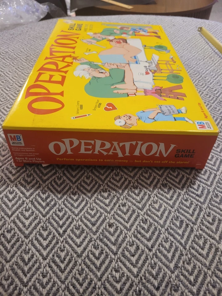 Vintage 1999 Operation Board Game By Hasbro Milton Bradley- See Description - Image 4 of 4