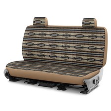 Dash Designs Southwest Sierra 1st Row Tan Custom Seat Covers