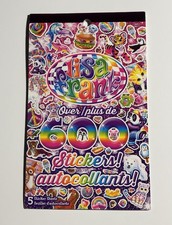 Lisa Frank 500 Sticker Book 2018 5pgs