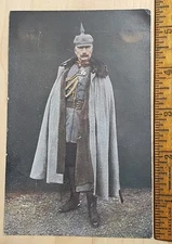 WW1 RPPC Photo Imperial German Army The Kaiser Wilhelm II  Real Photo Postcard