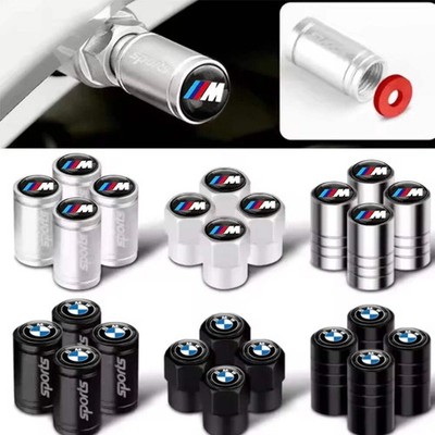 4 Stück Auto Styling Rad Reifen Ventilkappen Abdeckung Zubehör für BMW M Sport E36 E3