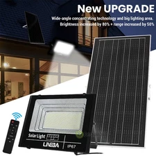 800W Lamparas Luz Solares Luces Para Interior y Exterior Patio Sensor De light