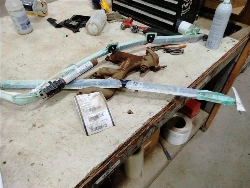 Bolsa de aire techo derecho pasajero delantero 3C0880742B se adapta a Volkswagen 2180518 Foto 3 de 4