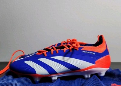 Adidas Predator Elite SG Blue White Red Soccer Cleats Men Sz 5.5 New Rare IF6323