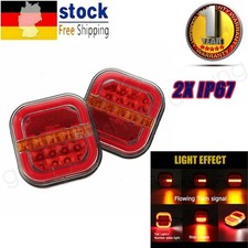 2x Anhänger LED Rückleuchten Heckleuchten LED PKW Rücklicht 12V E Prüfzeichen