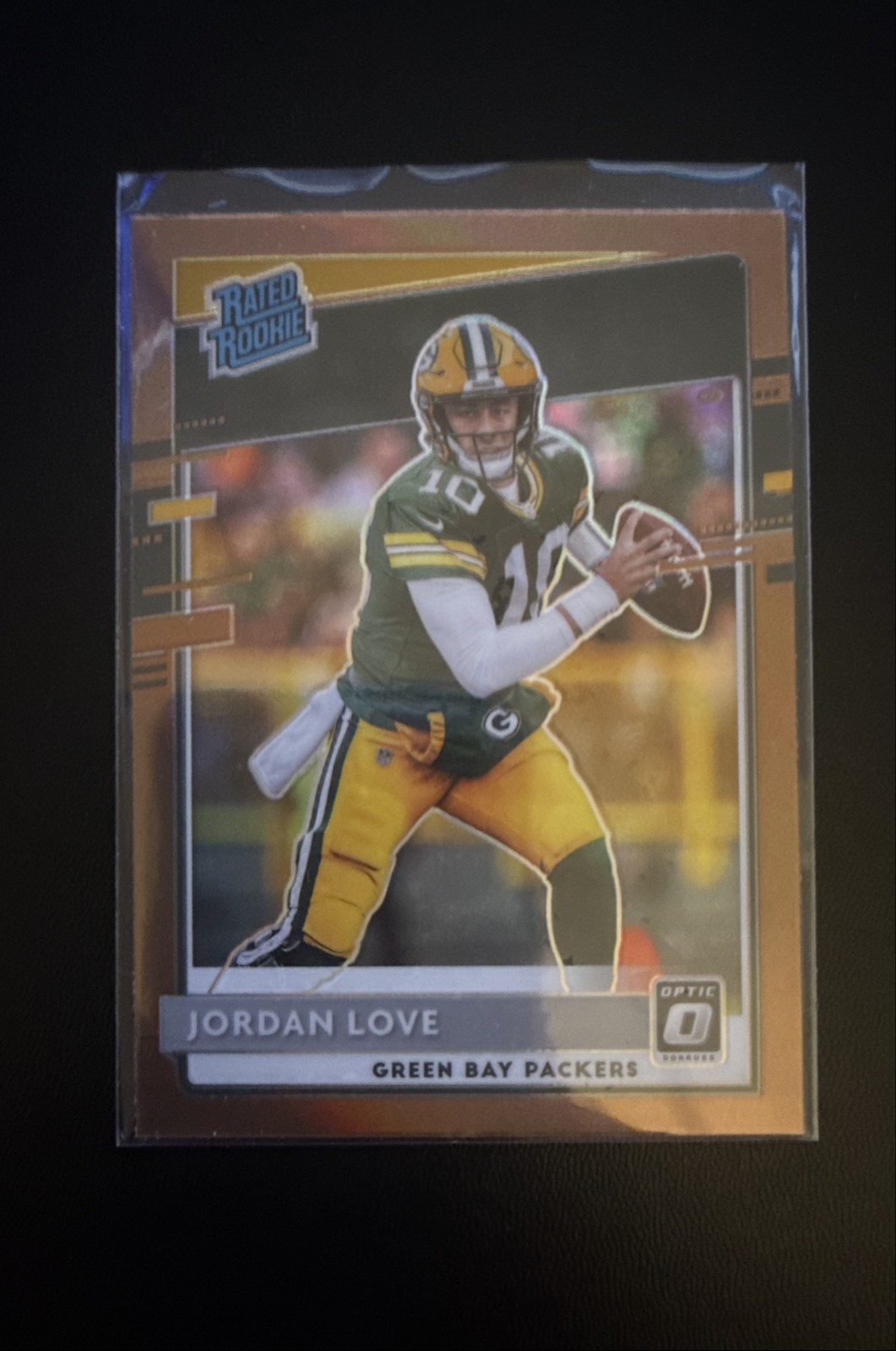 2020 Panini Donruss Optic - Rated Rookies Jordan Love #154 Bronze Prizm (RC)