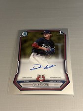 2026 Bowman Chrome baseball - DASAN HILL 1st : rookie auto - Twins