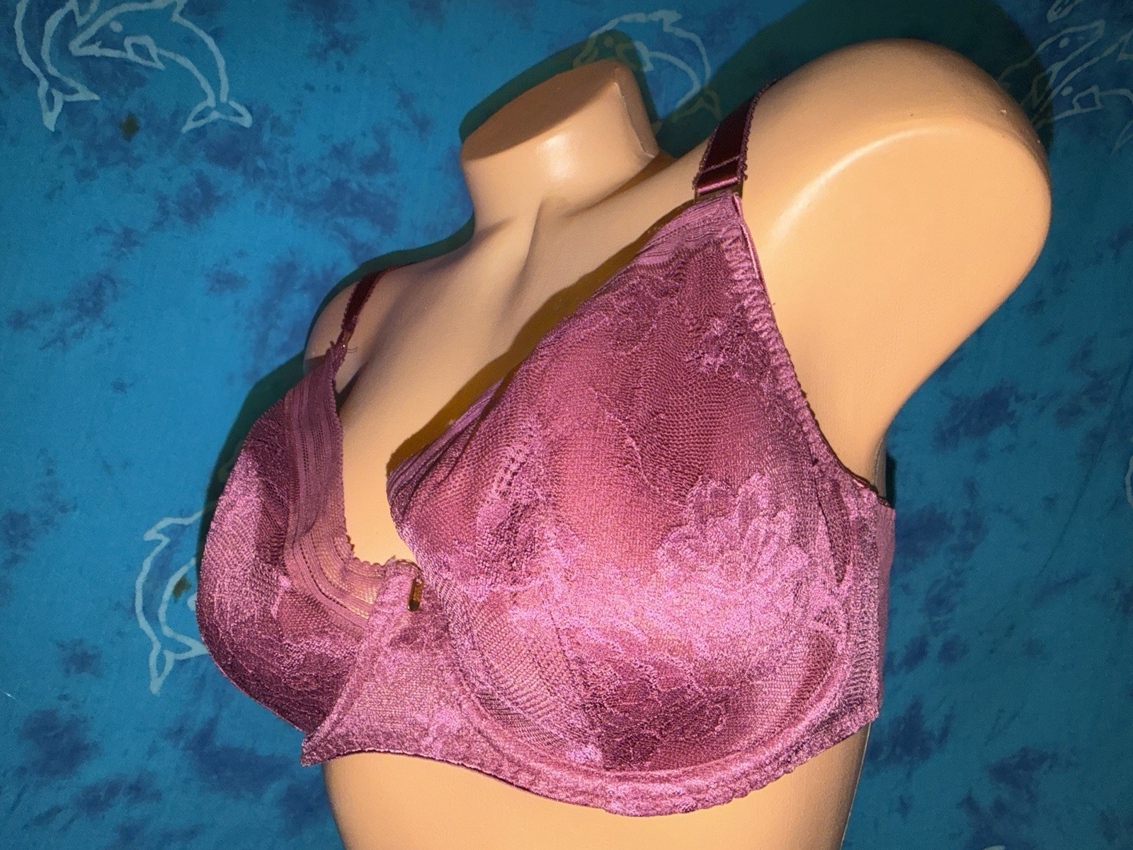 Fantasie FL1023 Rosewood Fusion Lace Full Cup Side Support Underwire Bra 34G US image 3