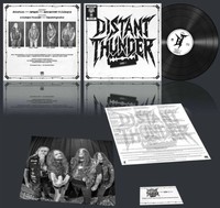 Distant THUNDER- Demo I LIM.250 Black Vinyl German Thrash Metal LP Asphyx/Sodom