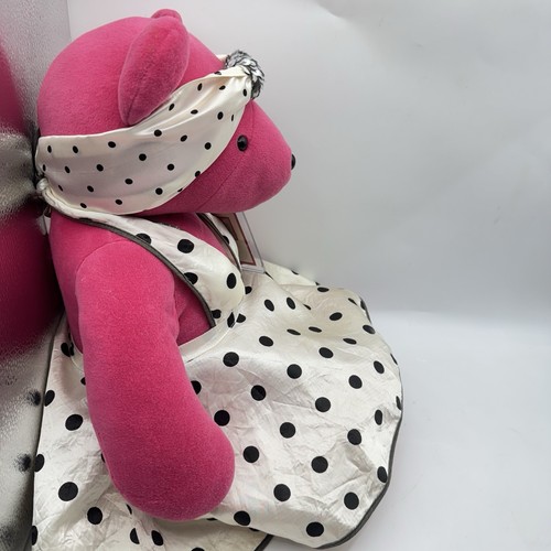 Vintage 1979 North American Bear Co. Bearilyn Monroe Pink Teddy Plush W/ Tag VIB - Picture 4 of 11