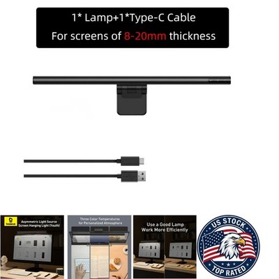 Baseus LED Desk Lamp Screen Light Bar for Reading - USB - No Adapter / 0-5W