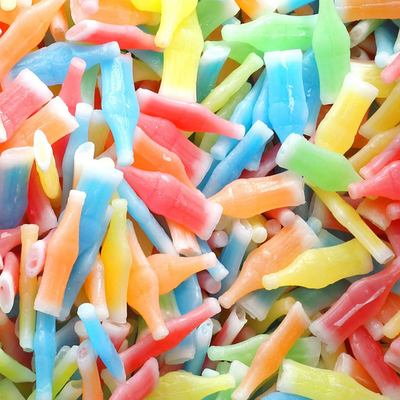 Nik-L-Nips Wax Bottles Candy Drinks, 2LB Bulk Candy - Nostalgic