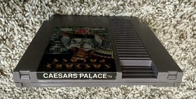 Caesars Palace (Nintendo NES) Cart And Manual Only READ, Cleaned And Tested