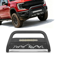 3 Bull Bar Push Front Bumper Grille Guard For 2016-2023 Toyota Tacoma 3rd Gen 3 Bull Bar Push Front Bumper Grille Guard For 2016-2023 Toyota Tacoma 3rd Gen