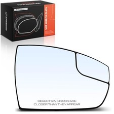 Right Passenger Side Non-Heated Mirror Glass with Backing Plate - Compatible