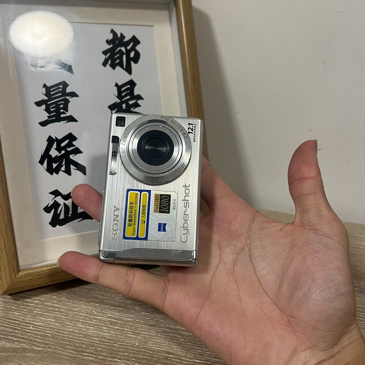 Sony Cybershot DSC W200 Digital Camera 12.10 MP 3x Optical Zoom