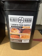 Ready Hour 3-Month Emergency Food Supply Bucket – 2022 – 25-Year Shelf Life