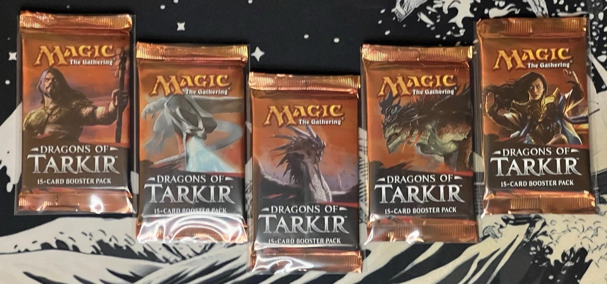 Magic: The Gathering Dragons of Tarkir Sealed Collectible Card Game Packs  for sale