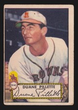 DUANE PILLETTE browns 1952 TOPPS #82 GOOD/VERY GOOD