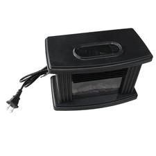 Infrared Electric Fireplace Heater Warmer 1000W Burner Log Stove 3D Flame Mini