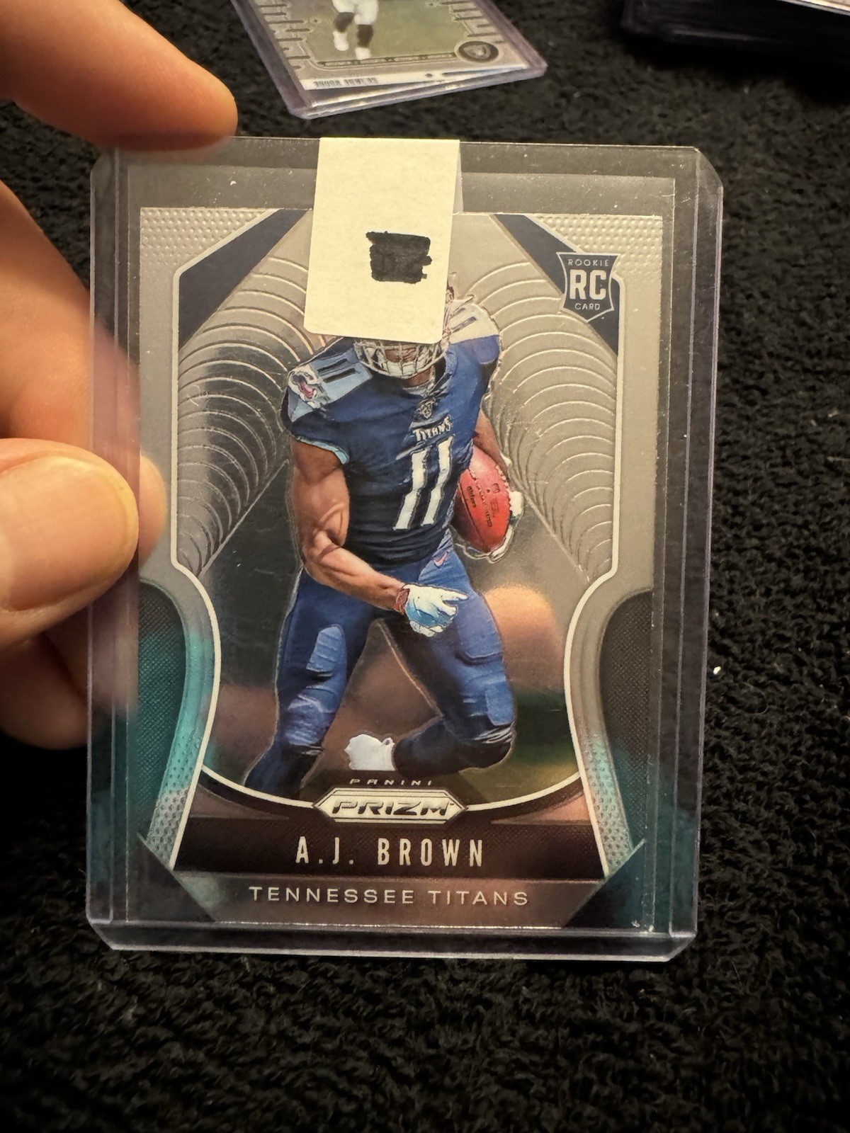 2019 Panini Prizm Rookies A.J. Brown #344 Silver Prizm (RC) Tennessee Titans